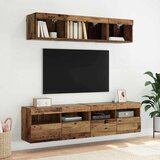 TV zidni ormar Staro drvo 80 x 30 x 40 cm Konstruirano drvo | shoptok.hr