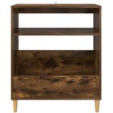  Stalak za gramofon Dimljeni hrast 71 x 39,5 x 83 cm Slike