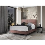 ELTAP Boxspring krevet Safiro s tapeciranim uzglavljem i metalnim nogama-180x200-Nube 24 | shoptok.hr
