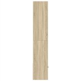  Regal za knjige boja hrasta 70x36x189 cm od konstruiranog drva Slike