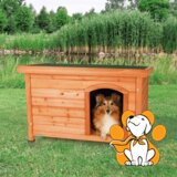 Trixie natura classic drvena kućica za pse sa krovom od borovine, 85 x 58 x 58cm | ePonuda.com