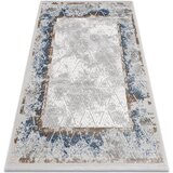 RugsX Preproge Preproga AKRIL VALS 1738 Okvir, romi siva 80x100 cm Siva | Shoptok.si