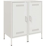 vidaXL Komode 2 kom bijela 36 x 39 x 79 cm od hladno valjanog čelika | shoptok.hr
