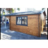 Male kuće Drvena vrtna kuća ENZO B 400 × 400 cm sa šindrom | shoptok.hr
