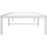  Metalni okvir za krevet bijeli 75x190 cm | Eponuda.com