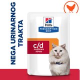 Hills Hill’s Prescription Diet Cat C/D MULTICARE STRESS PILETINA 85g | Eponuda.com