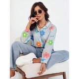 DStreet Koszula damska oversize PLANTINA niebieska | ePonuda.com