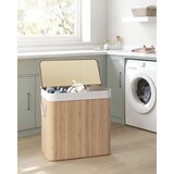  Trokomorna Košara za Rublje od Bambusa - Natural | shoptok.hr