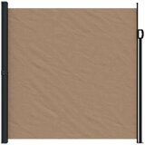  Bočna tenda na uvlačenje smeđesiva 200 x 500 cm | shoptok.hr