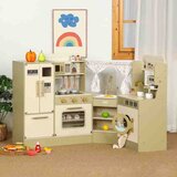 Premium Stil Luksuzna dečja drvena kuhinja sa veš-mašnom i aparatom za kafu 3u1 - zelena MSN25022 ( 14631 ) Cene