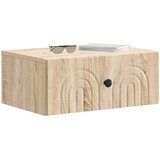 Noćni ormarić za montažu na zid Hrast sonoma 49 x 34,5 x 20 cm | Eponuda.com