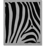 Groovy Goods spužvasta krpa "zebra" - grey
