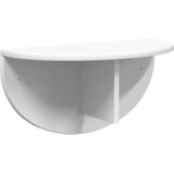  Polica na zidu 2 pcs Bijelo 48 x 24 x 24 cm Konstruirano drvo | shoptok.hr