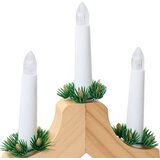  Most sa božićnim svijećama 3 kom. 7 LED lampica Topla bijela | shoptok.hr