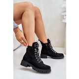 VINCEZA Insulated ankle boots with decorative lacing | shoptok.hr