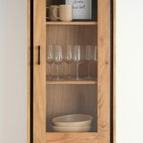 Zandiara Vitrina Shiva Akacijev Les | Shoptok.si