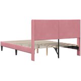  Krevetna konstrukcija Ružičasta 120 x 200 cm Baršun | shoptok.hr