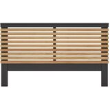 Marckeric Crno/u prirodnoj boji uzglavlje od masivnog bora 163x100 cm Lavis – Cijene