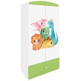  Dječji ormar - DINOSAURI - zeleni | shoptok.hr
