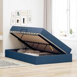 Krevet s madracem i skladištem Plava 120 x 190 cm Poliester | shoptok.hr