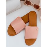 DStreet Klapki damskie CHICBASE różowe | Shoptok.si