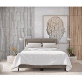 Maison de Rêve Svetlo rjava boxspring postelja 200x200 cm Dove – | Shoptok.si