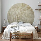  Okrugla fototapeta - Sand leaves and vines 180x180 | shoptok.hr