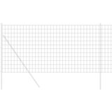 vidaXL Euro Ograja Siva 1x25 m Jeklo | Shoptok.si
