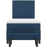  s opruga kutije s uzglavljem Plava 90 x 190 cm tkanina | shoptok.hr