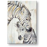  Slike na platnu ZEBRA 1-delna XOBCH20133FDE1 (avtorske) | Shoptok.si