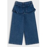 Sinsay Wide leg traperice s ukrasnim peplumom i dodatkom viskoze | shoptok.hr