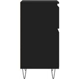  Komode 2 kom crne 40 x 35 x 70 cm od konstruiranog drva | Eponuda.com