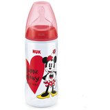 Nuk plastična flašica fc+ minnie mouse silikon 300ml 741828MIN Cene