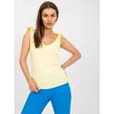 RUE PARIS Top-WN-TP-1705.69-Light Yellow | Shoptok.si
