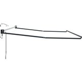  Električni zložljivi okvir tende Antracit 4 x 2 m Aluminij, (5000207087) | Shoptok.si