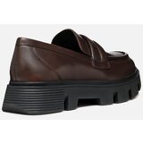 Geox Dark brown women's moccasins Vilde - Women's | shoptok.hr