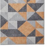 Think Rugs Oker rumeno-siva pralna preproga 76x150 cm Coral Yellow&Grey – | Shoptok.si