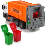 Kamion za smeće za igru sa selektiranje otpada - narančasti | Shoptok.si