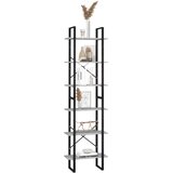 Police za pohranu boja betona 60x30x210 cm konstruirano drvo | shoptok.hr
