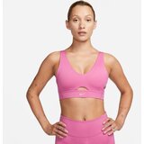 Nike Indy Plunge Cut-Out Padded Women's Bra, Cosmic Fuchsia/Fossil Stone, (20491383) | Shoptok.si