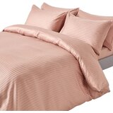HOMESCAPES Komplet Prevlek za Odejo iz Egipčanskega Bombaža v Bež Barvi s Prevlekami za Blazine s Kompletom 330 Niti, 230x220 cm, (20747839) | Shoptok.si