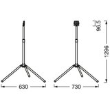 Ledvance LED reflektor sa držačem WORKLIGHT TRIPOD LED/10W/230V IP65 | Eponuda.com