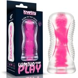  Lumino Play svetleći roze masturbator od TPE-a — 15 cm — LVTOY00705 Cene