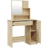  Toaletni stolić s ogledalom boja hrasta sonome 86,5x35x136 cm | Eponuda.com