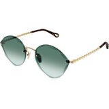 Chloe CH0253S 003 ONE SIZE (58) Zlata/Zelena Cene
