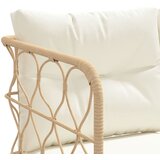  Vrtna sofa s jastucima L-oblika crna od čelika i tekstilena | shoptok.hr
