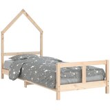  Okvir za dječji krevet 80 x 200 cm od masivne borovine | shoptok.hr