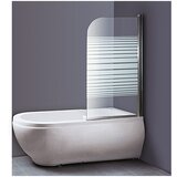 x Pregrada za kadu Strip (1-dij., 80 140 cm, Prozirno) | shoptok.hr
