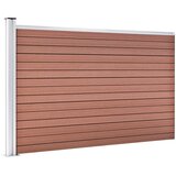  Vrtna ograda WPC 175 x 105 cm smeđa | shoptok.hr