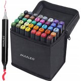 XL 40 dijelni set dvostranih markera i flomastera XL 40 dijelni set dvostranih markera i flomastera Slike